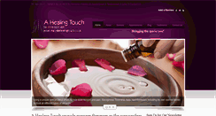 Desktop Screenshot of ahealingtouch.co.uk